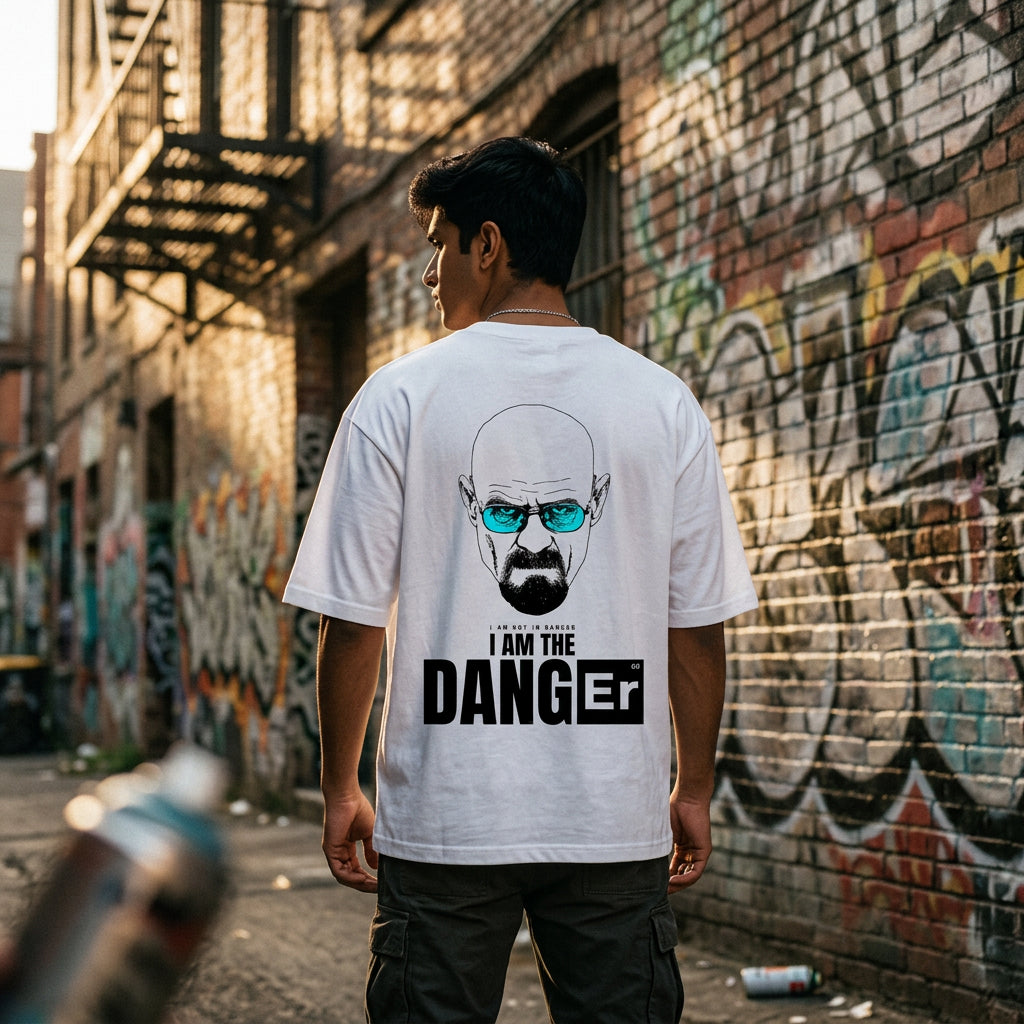 Breaking Bad - I am The Danger realistic model tee