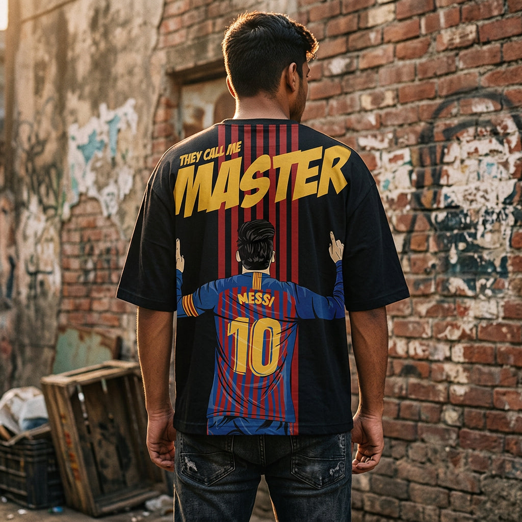Messi Series - They call me Master realistic model tee