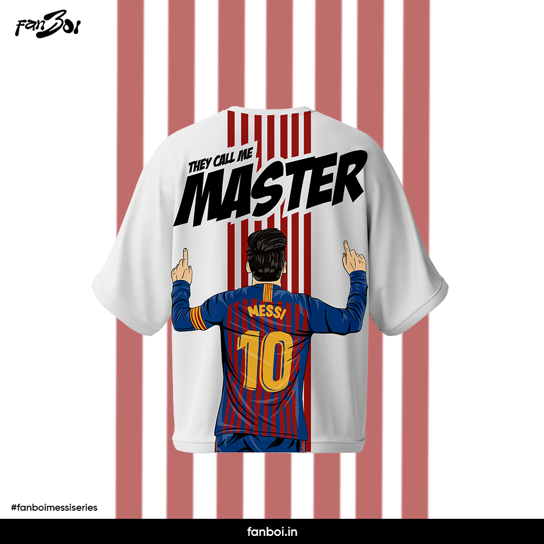 Messi Series - They call me Master (White)